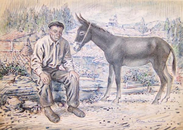 El dueño y el borrico