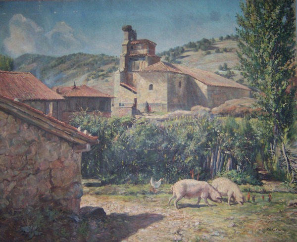 Escena de corral