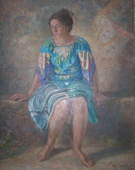 Figura azul