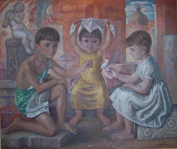 Niños en la Academia