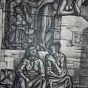 Escena de pueblo romano