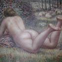 Desnudo con ovinos