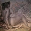 Desnudo incorporándose