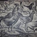 Gallo y gallinas